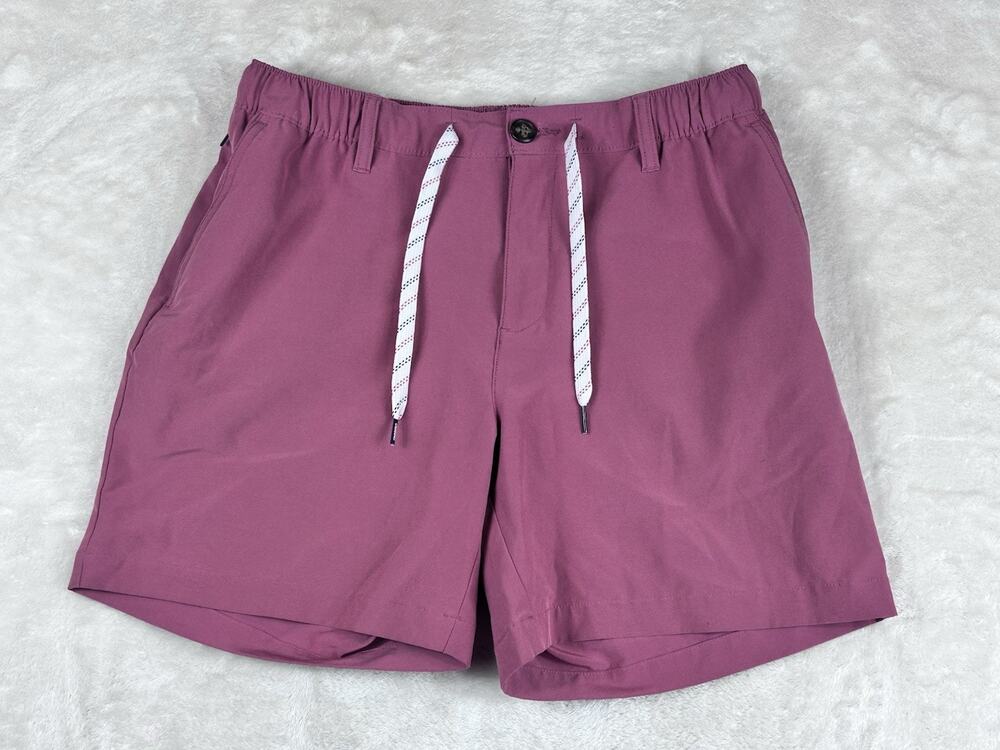Chubbies Shorts Men’s Sz L Pink the Weekend Has Arrived Regular Fit 6" Inseam